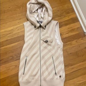 Burton vest with hood